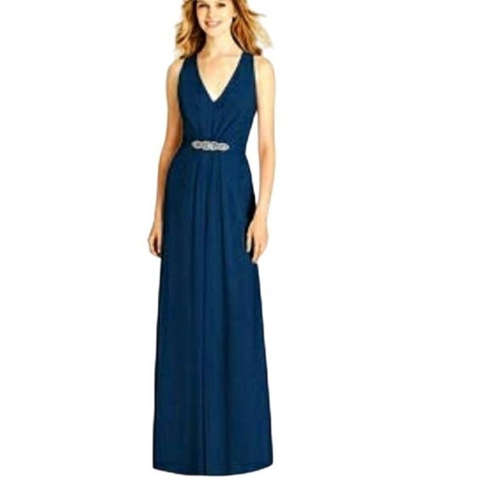 Jenny‎ Packham Bridesmaids twist strap dress Size 4